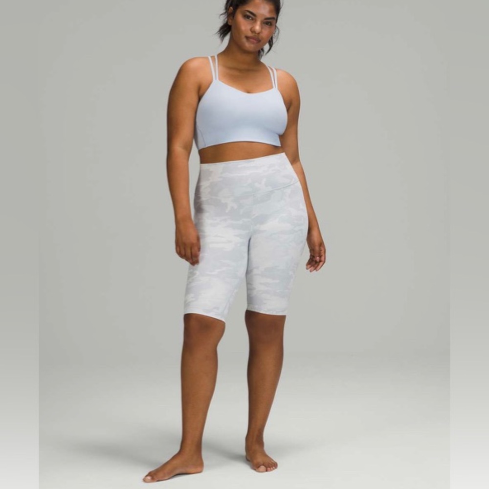 Lululemon Wunder Under Short 10" | Camo Jacquard Alpine White Starlight | Sz 10